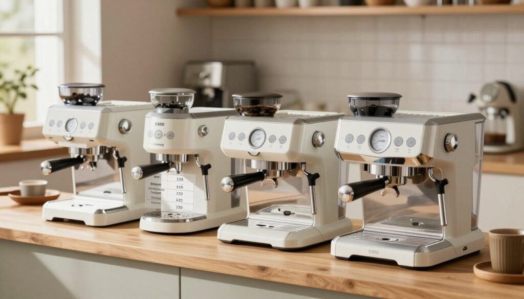 Best budget espresso machine comparison table