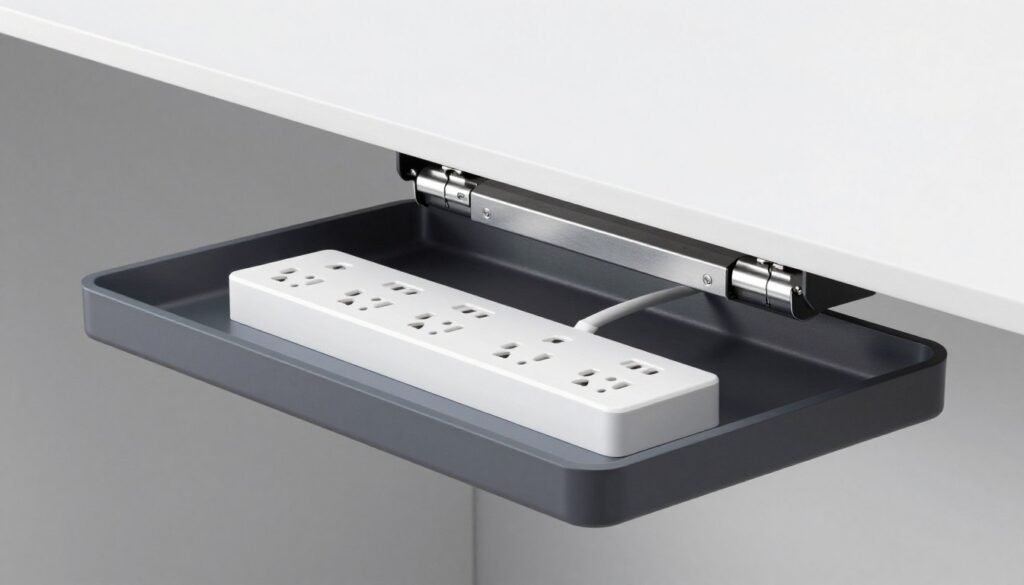 CCCEI under desk cable tray