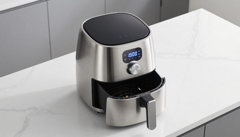 Cosori Iconic Stainless Steel 6.5-Quart Smart Air Fryer