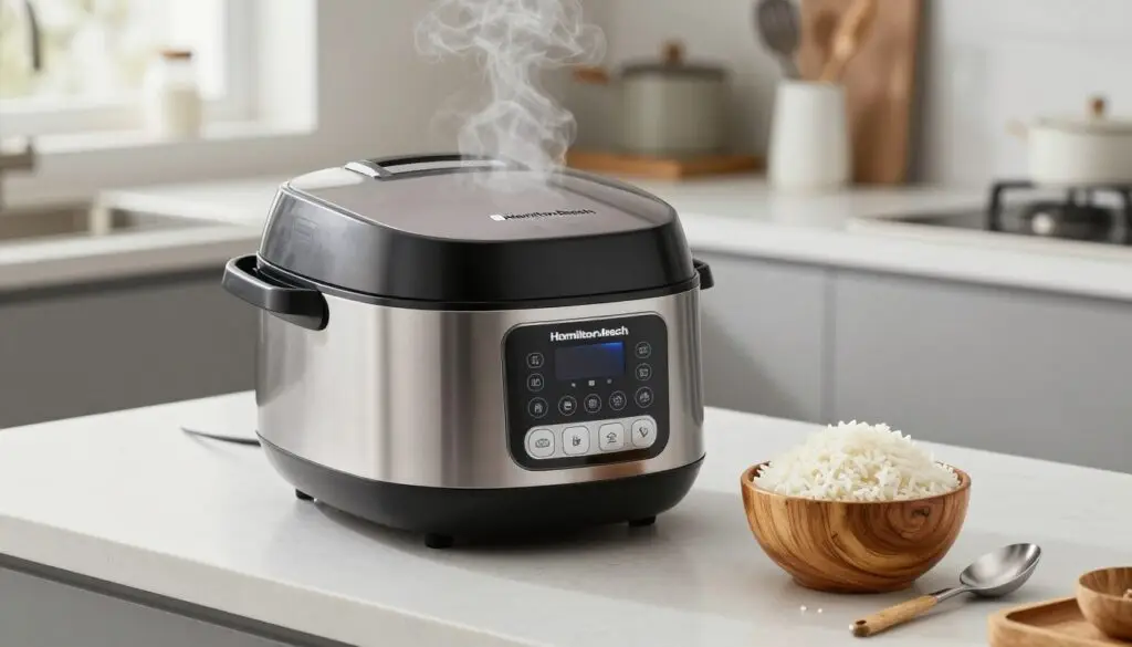 Hamilton Beach 7-Cup Digital Programmable Rice Cooker