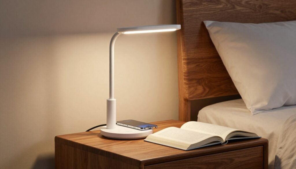Macally High-Speed Charging Desk Lamp USB