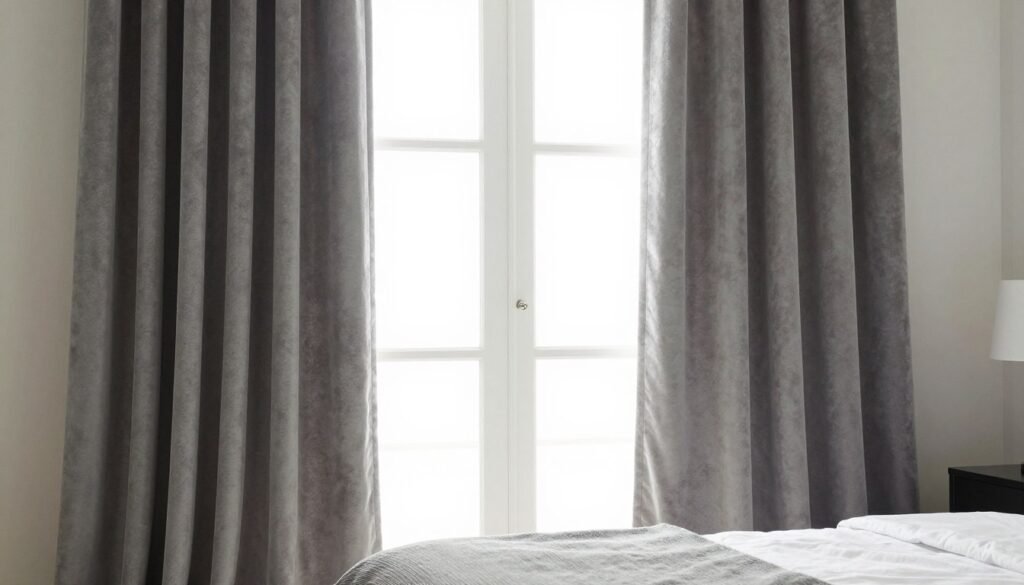 Next Matte Velvet Eyelet Curtains