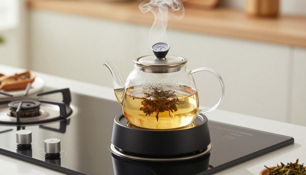 Teabloom Glass Teapot with infuser buy