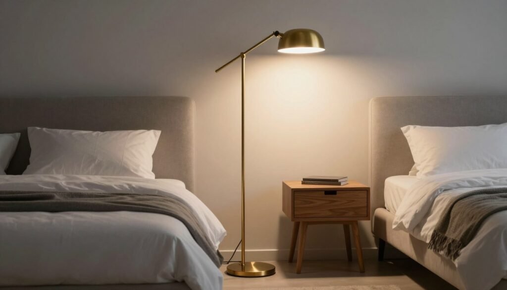 Visual Comfort Studio Adjustable Floor Lamp bedside