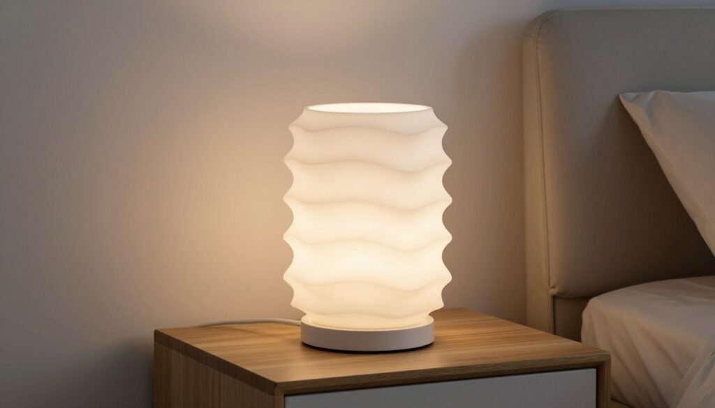 Wooj Wavy Lamp 3D printed table