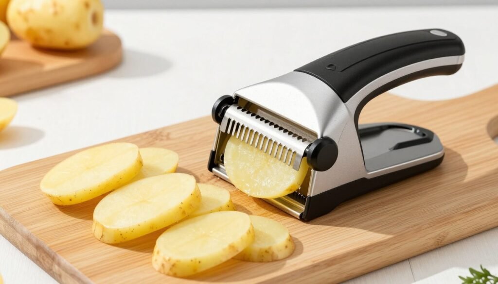 adjustable mandoline slicer for chips and fries
