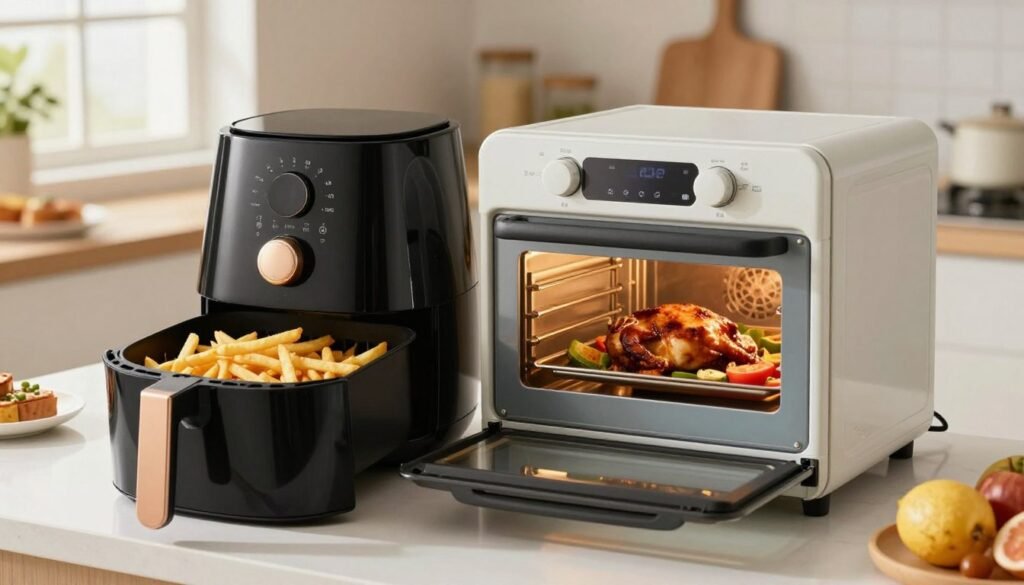 basket style air fryer vs oven style