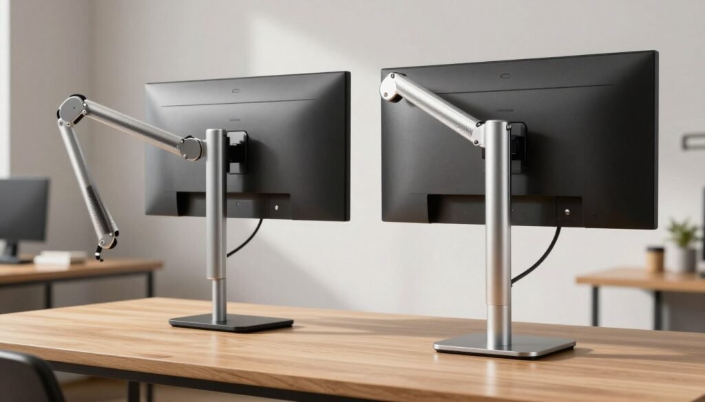 build quality of dual monitor arms