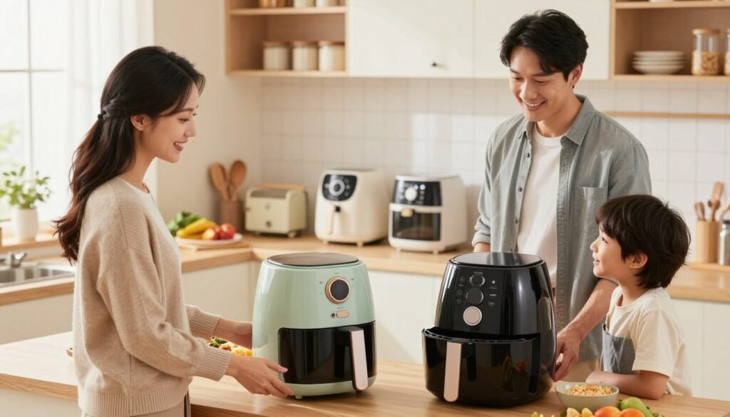 choosing the right capacity air fryer for a small family