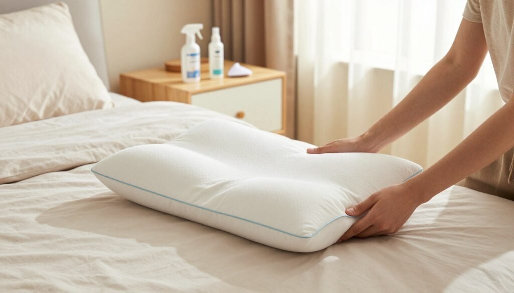 cooling pillow maintenance