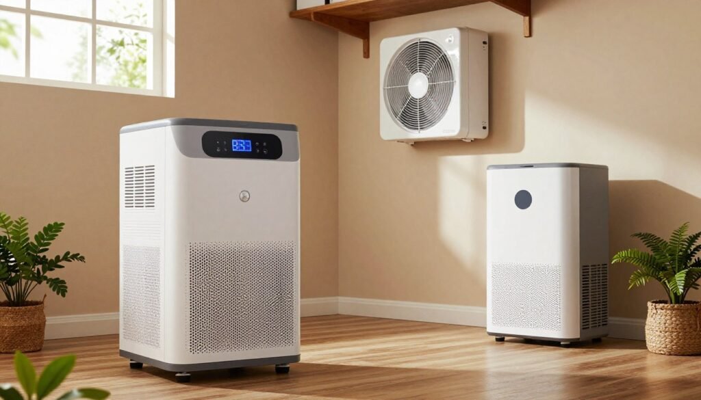 dehumidifiers technology types for basements