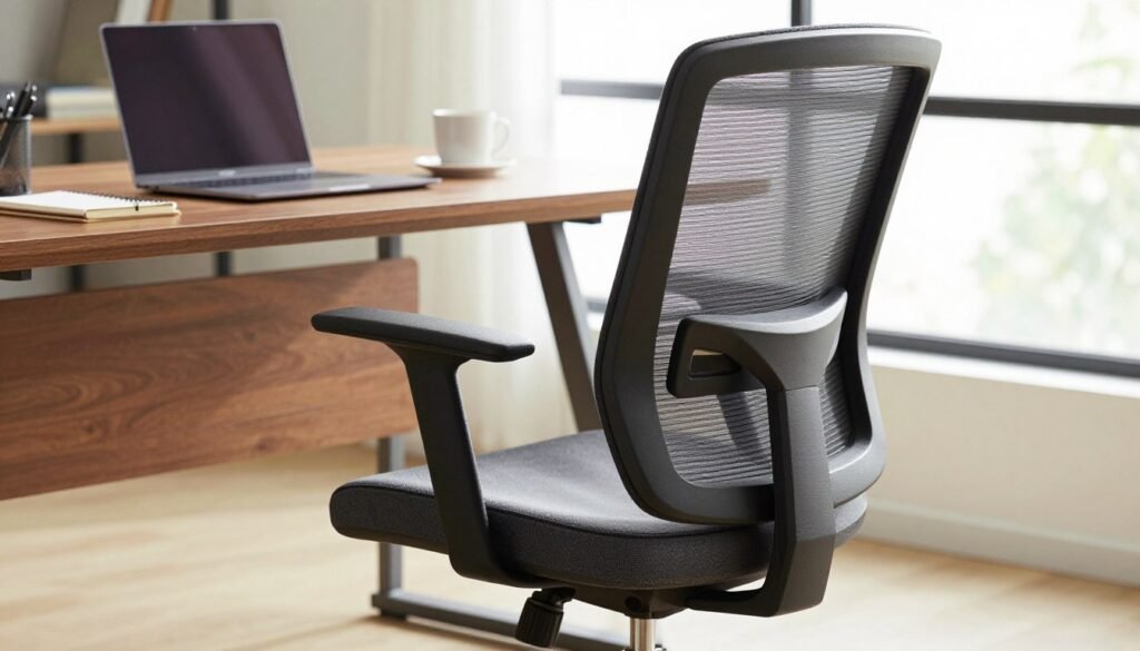 ergonomic office chair mesh backrest