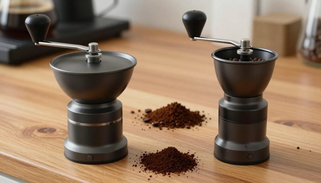 flat burr vs conical burr coffee grinder