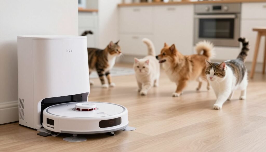 iRobot Roomba i7+ self-emptying base