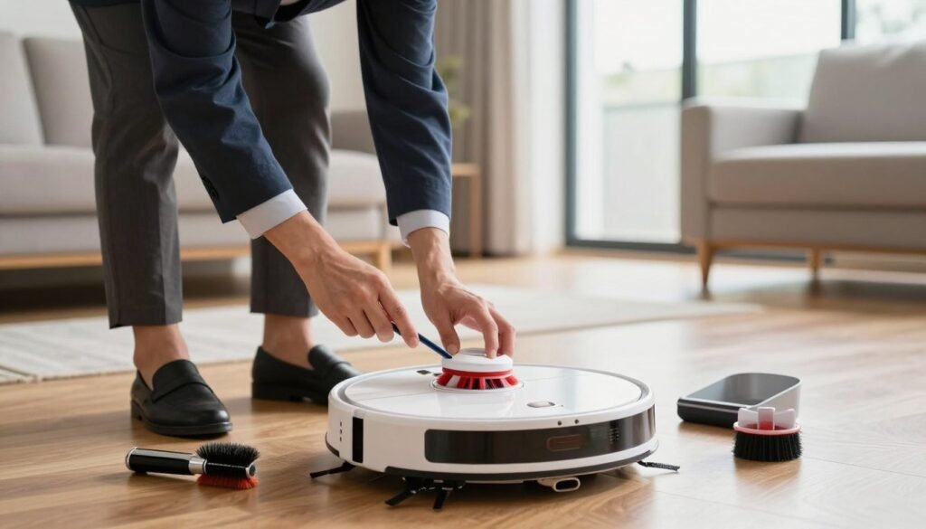 proper robot vacuum maintenance for longer life