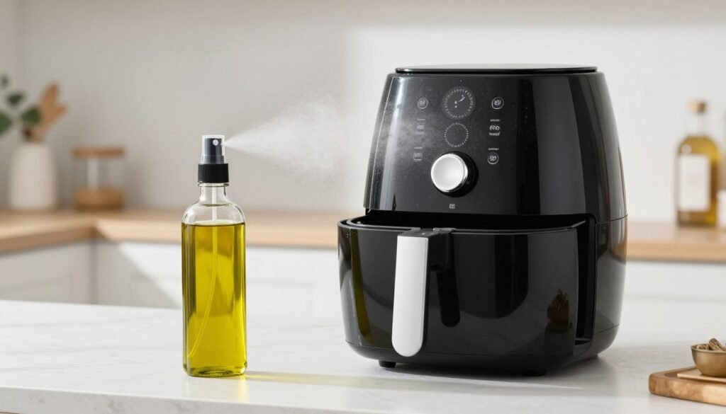 refillable oil mister spray bottle glass