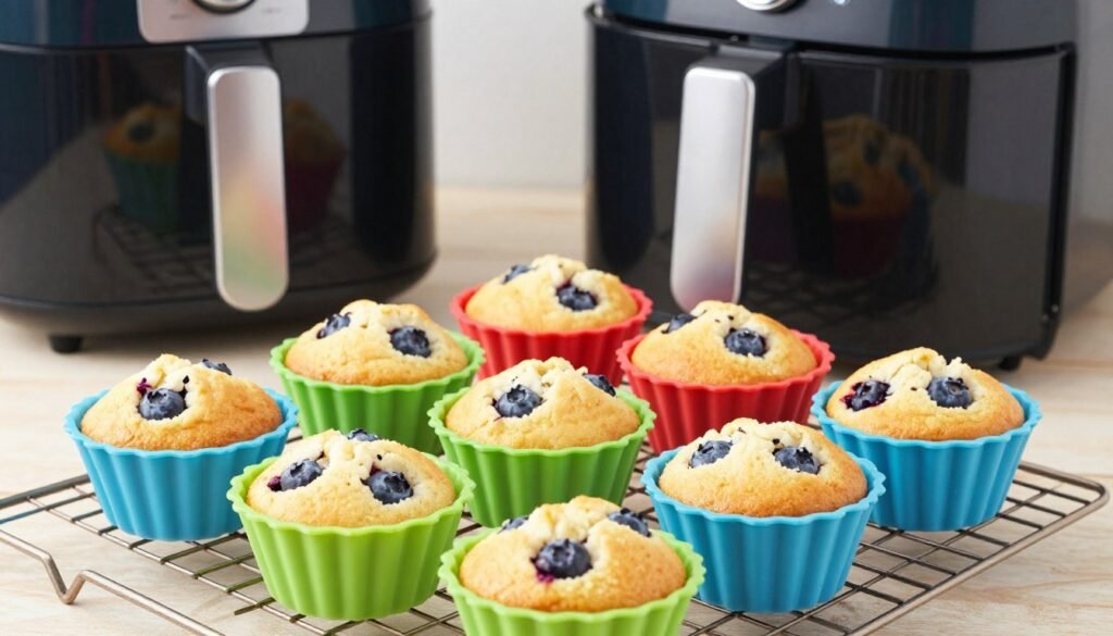 reusable silicone baking cups air fryer