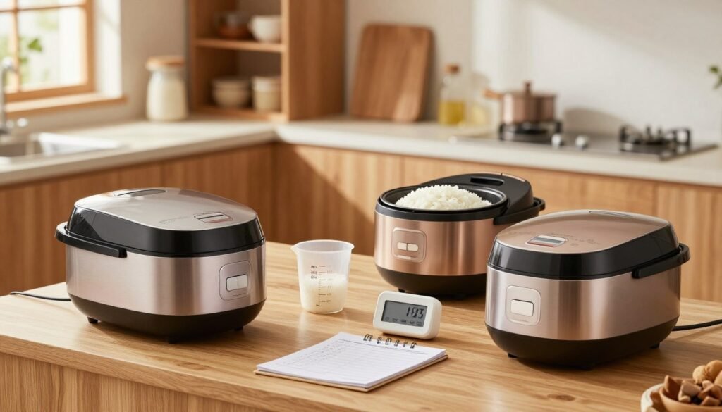 rice cookers testing methodology