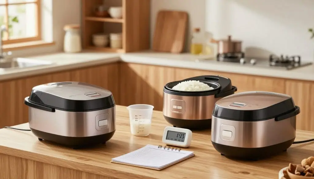 rice cookers testing methodology