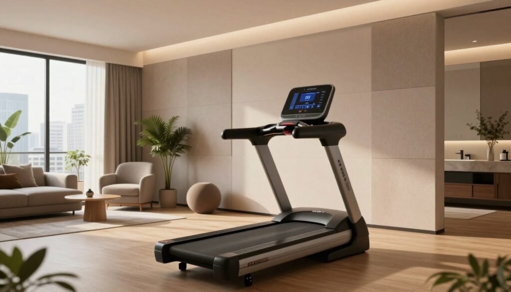 treadmill noise reduction