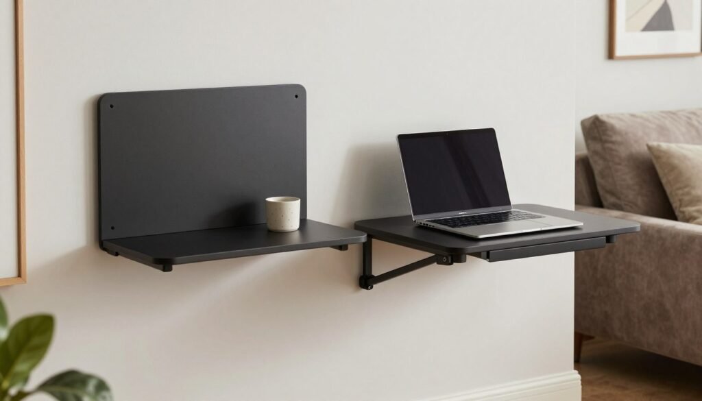 wall mounted folding desk