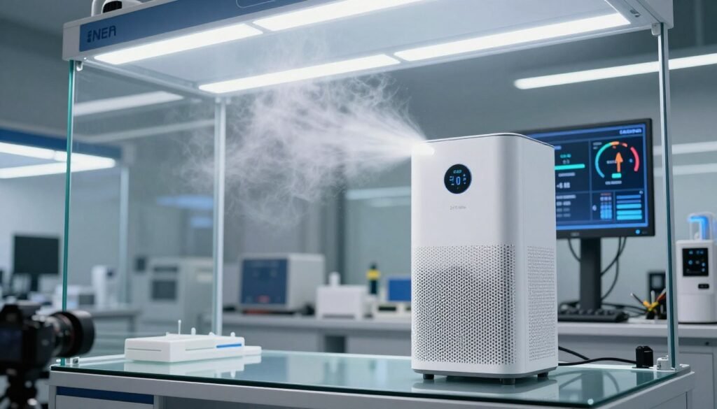 211i Max top speed air purifier performance test