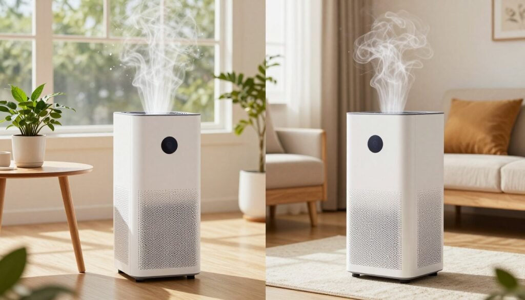 Air Purifier vs Dehumidifier