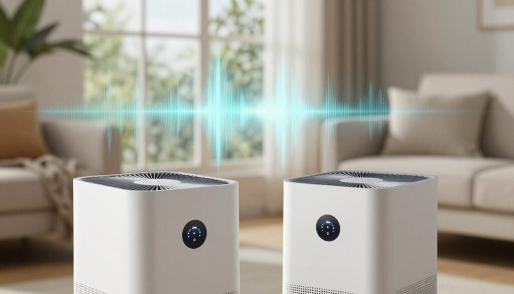 air purifier noise and fan speed levels