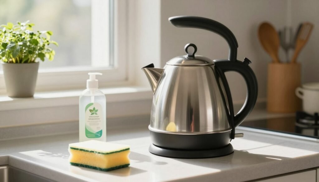 cleaning electric kettles