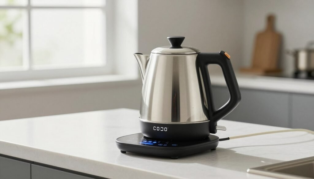 electric kettle with temperature control
