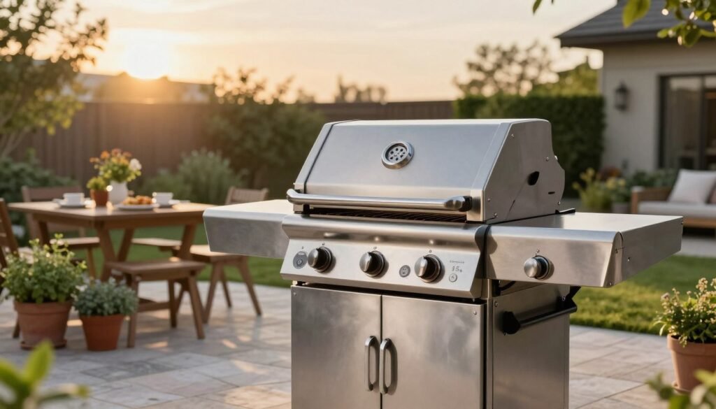 gas grill features