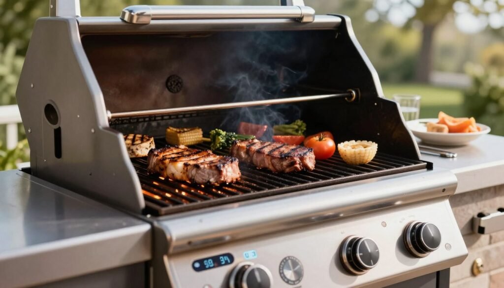 grill temperature management